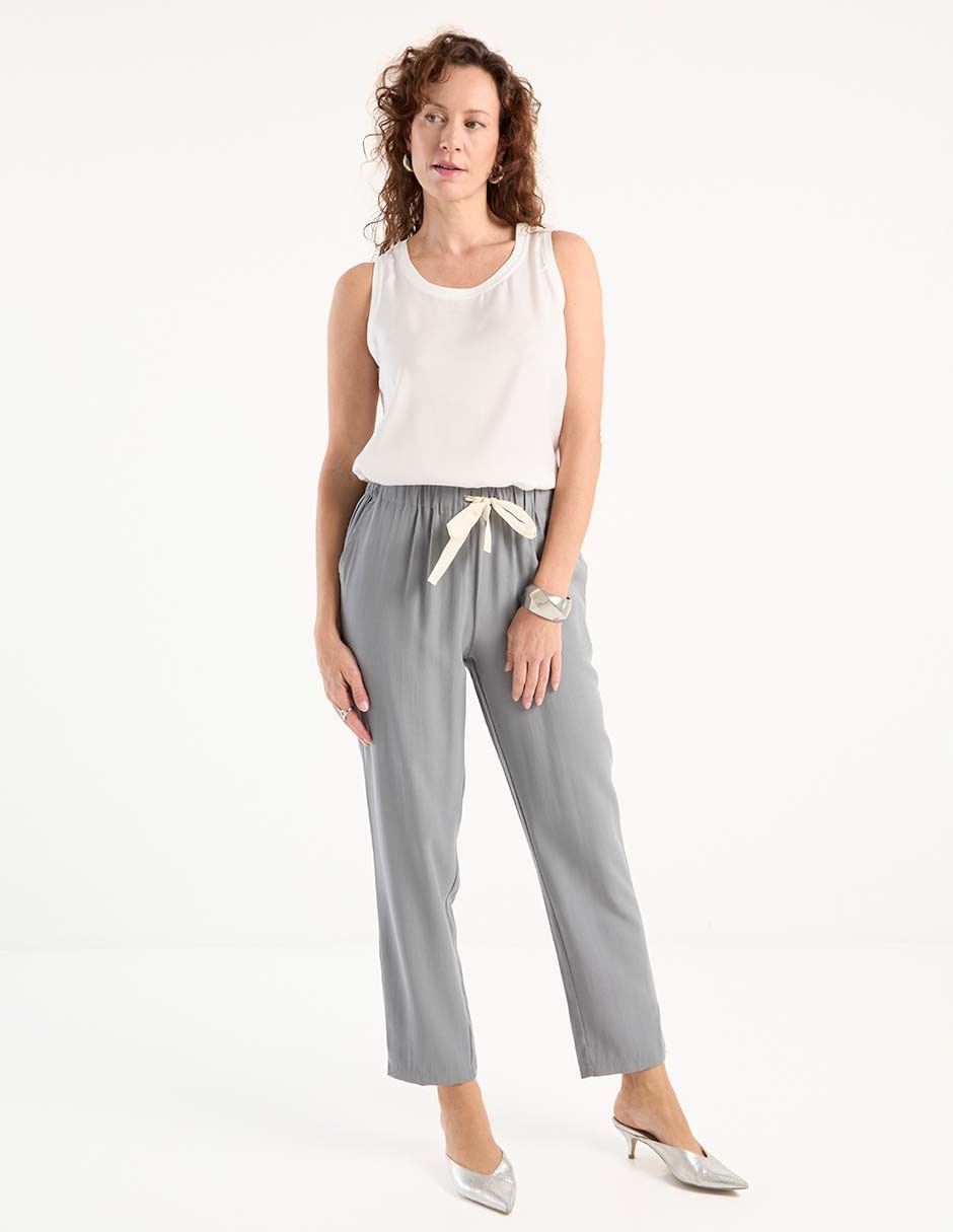 Pantalón relaxed Lieb regular para mujer