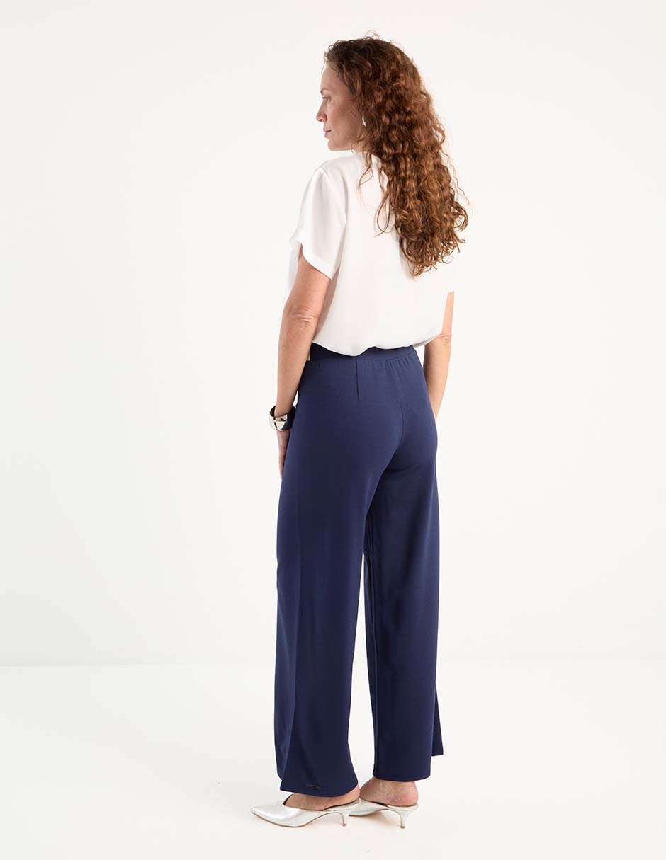 Pantalón coulotte slim para mujer 5