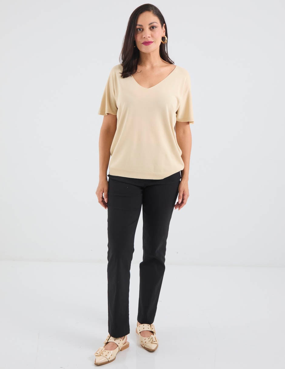 Blusa manga corta para mujer 2