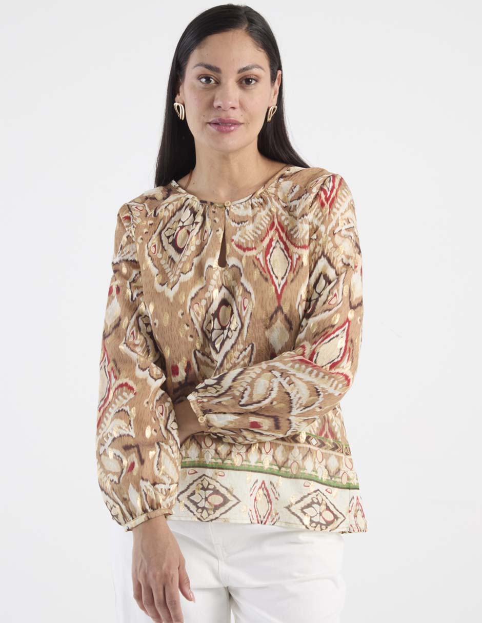 Blusa manga larga para mujer Blusa manga larga para mujer