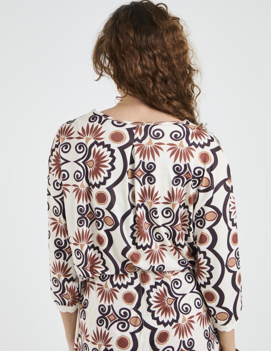 Blusa manga 3/4 para mujer 5