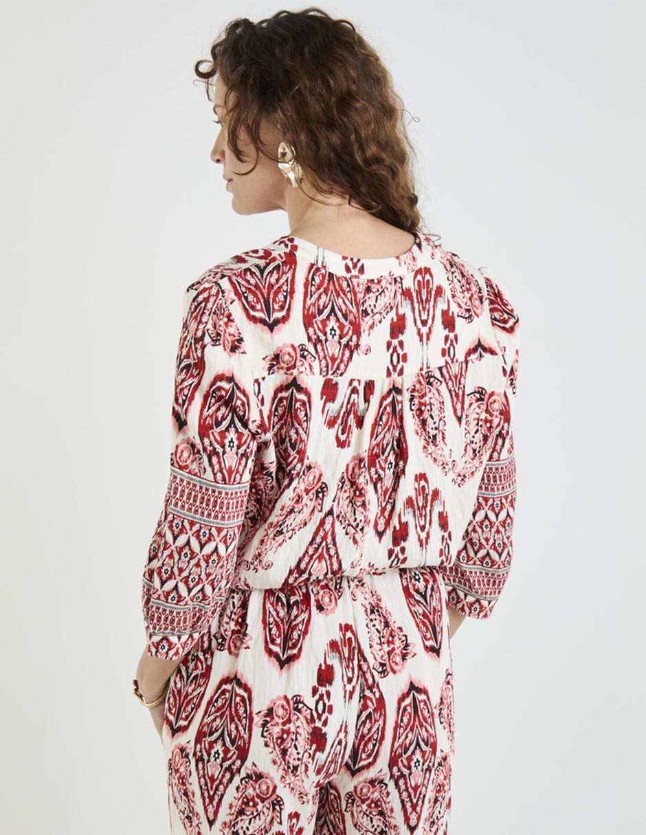Blusa manga 3/4 para mujer 6
