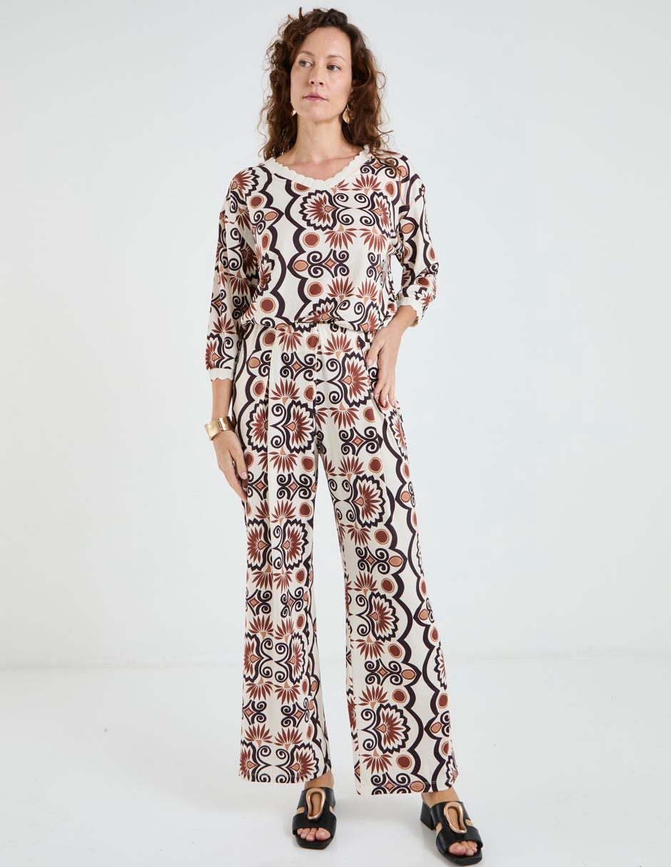 Pantalón straight para mujer 3