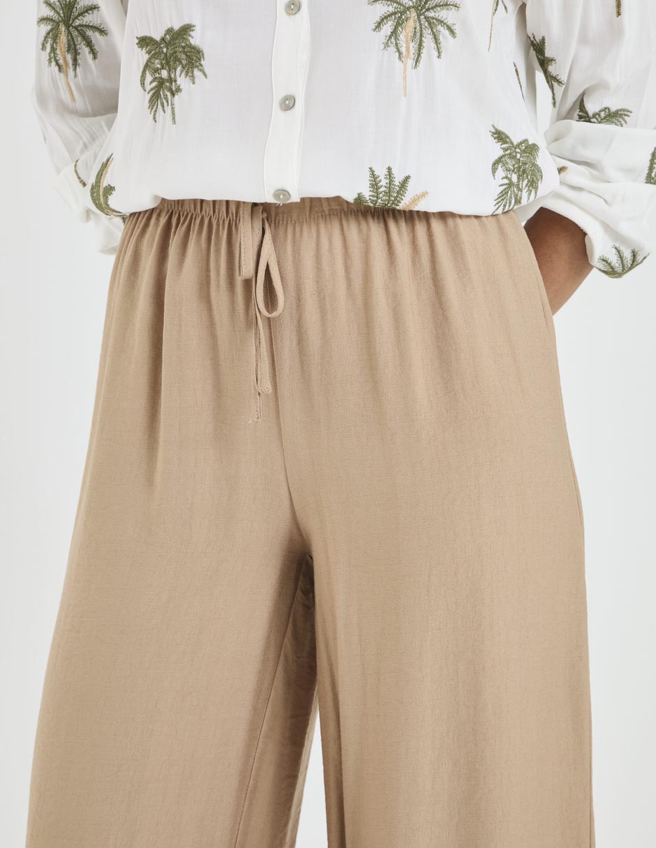 Pantalón easy pant amplio para mujer 4