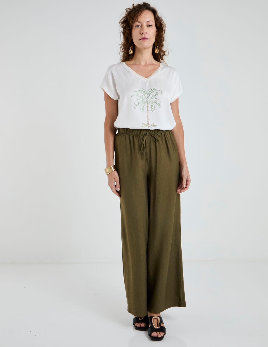 Pantalón easy pant Lieb amplio para mujer