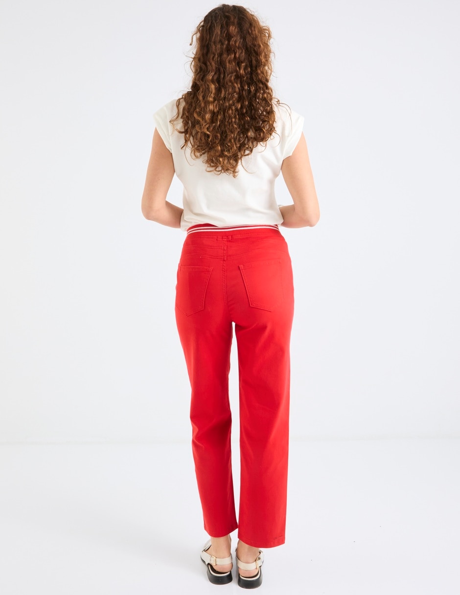 Pantalón straight para mujer 5