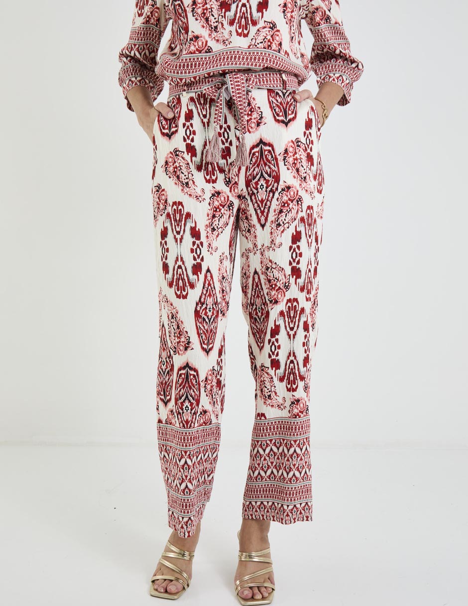 Pantalón relaxed straight para mujer 1