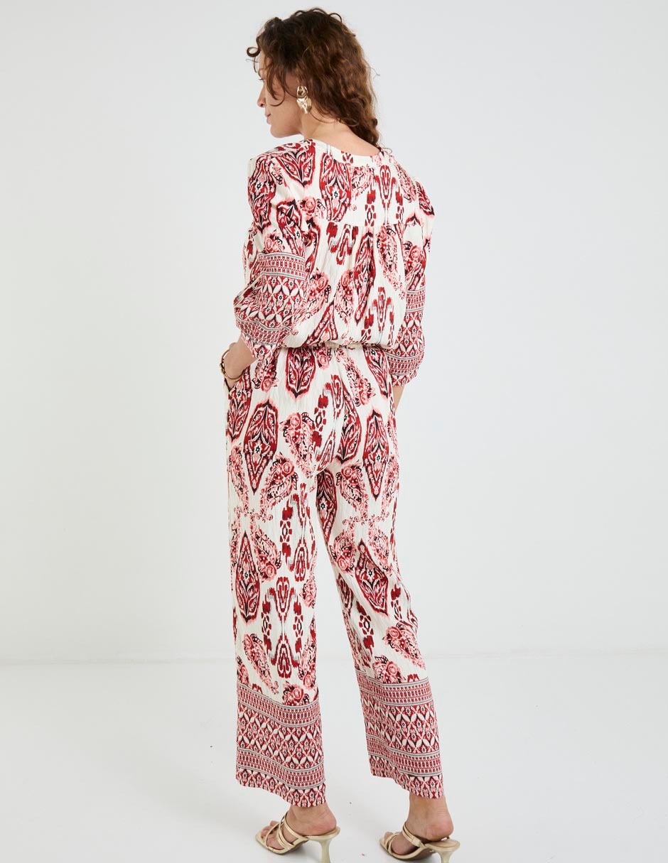 Pantalón relaxed straight para mujer 5