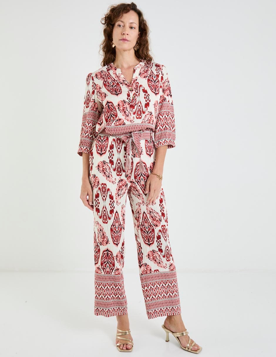 Pantalón relaxed straight para mujer 6