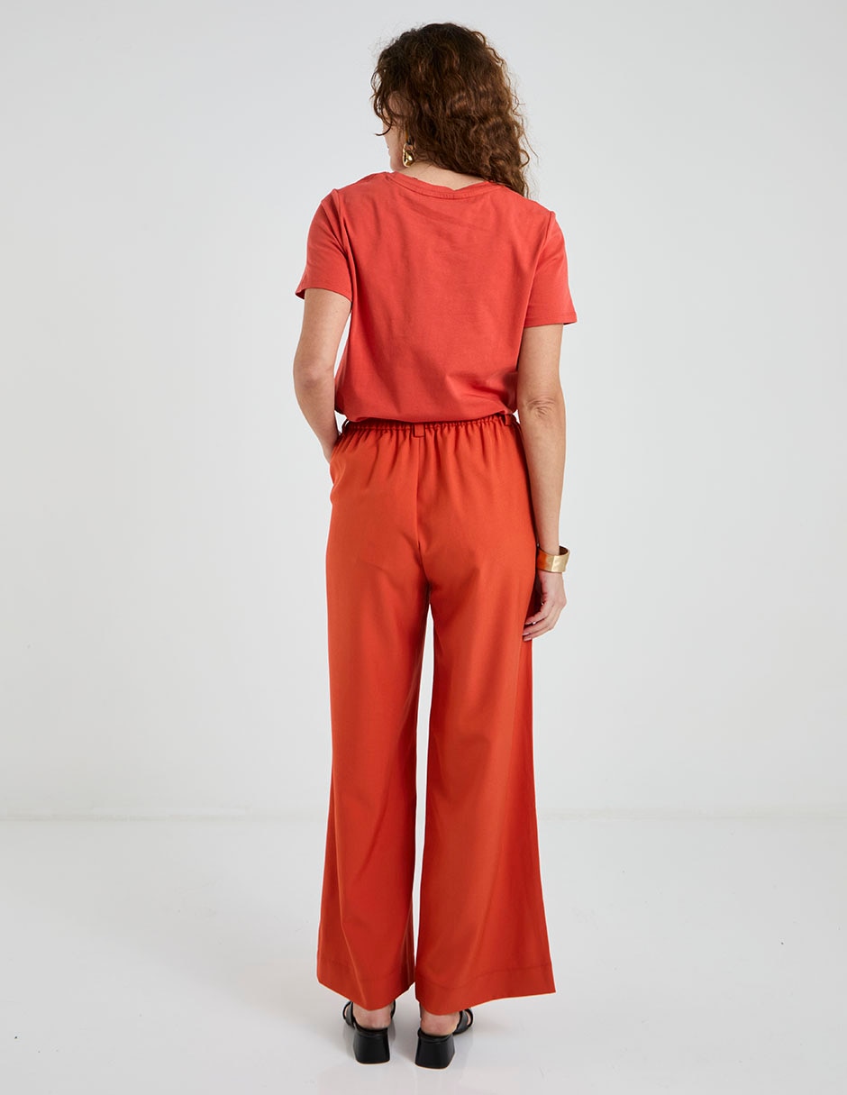 Pantalón amplio para mujer 4