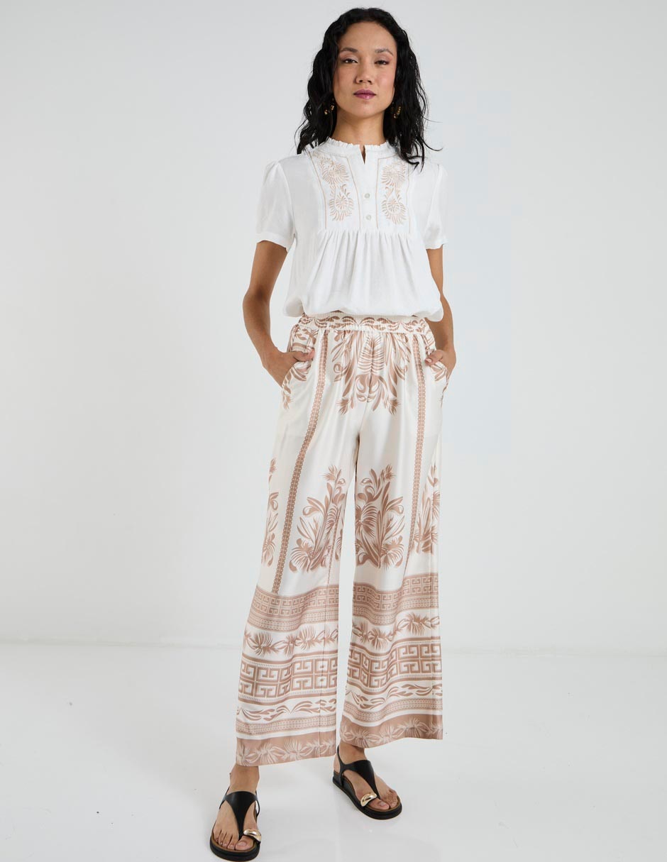 Blusa manga corta para mujer 7