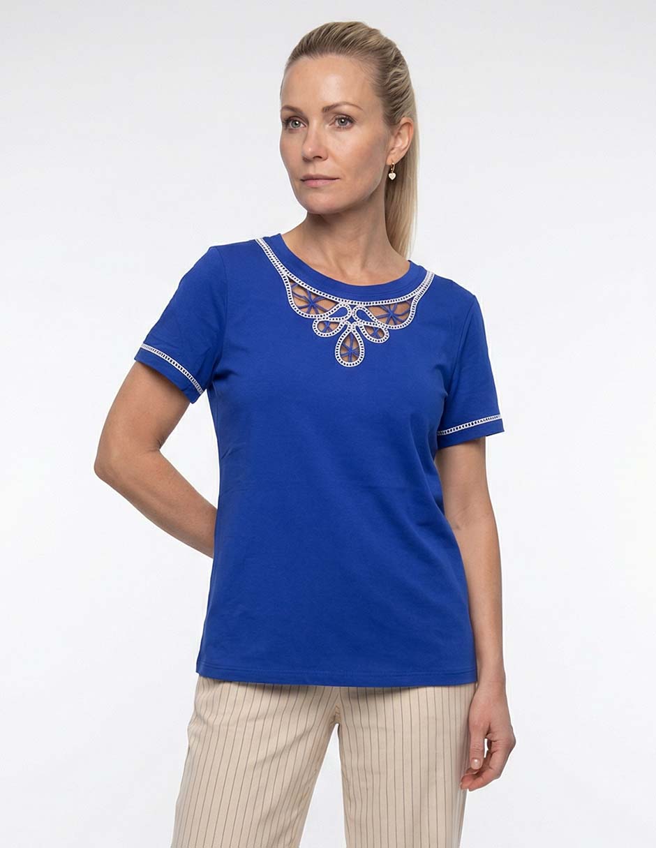 Blusa manga 3/4 para mujer