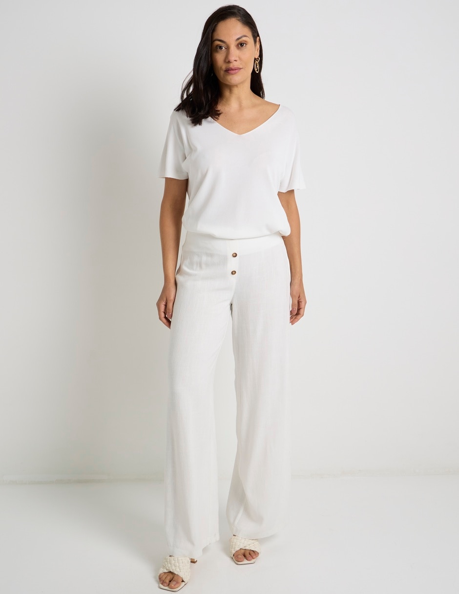 Blusa manga corta para mujer 6
