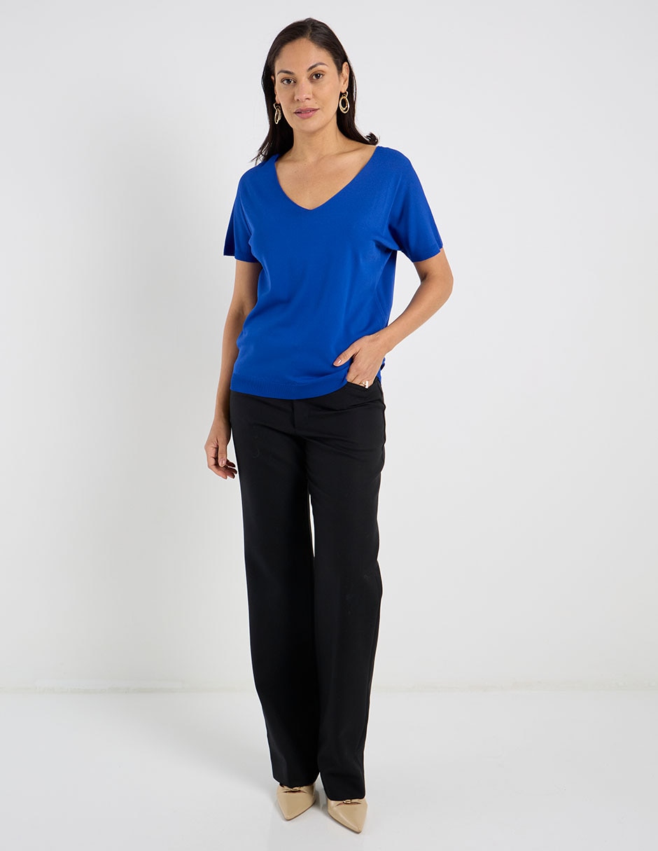 Blusa manga corta para mujer 2
