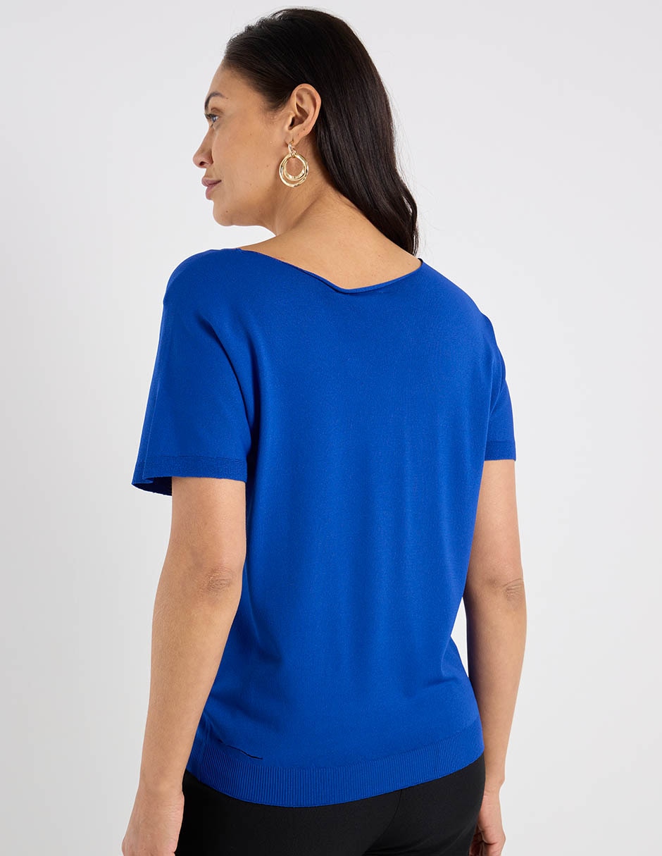 Blusa manga corta para mujer 6