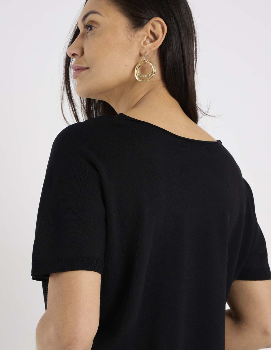 Blusa Lieb manga corta para mujer
