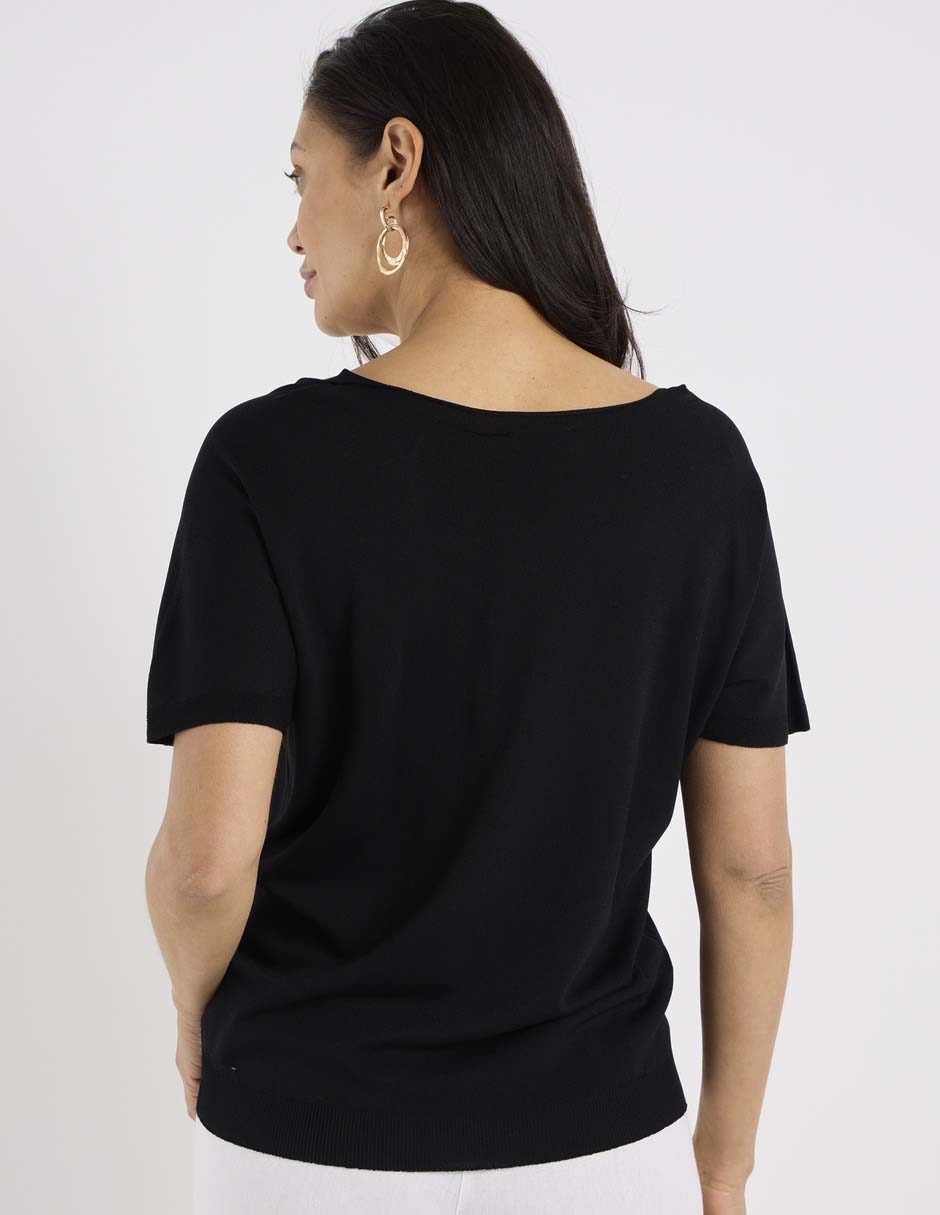 Blusa Lieb manga corta para mujer