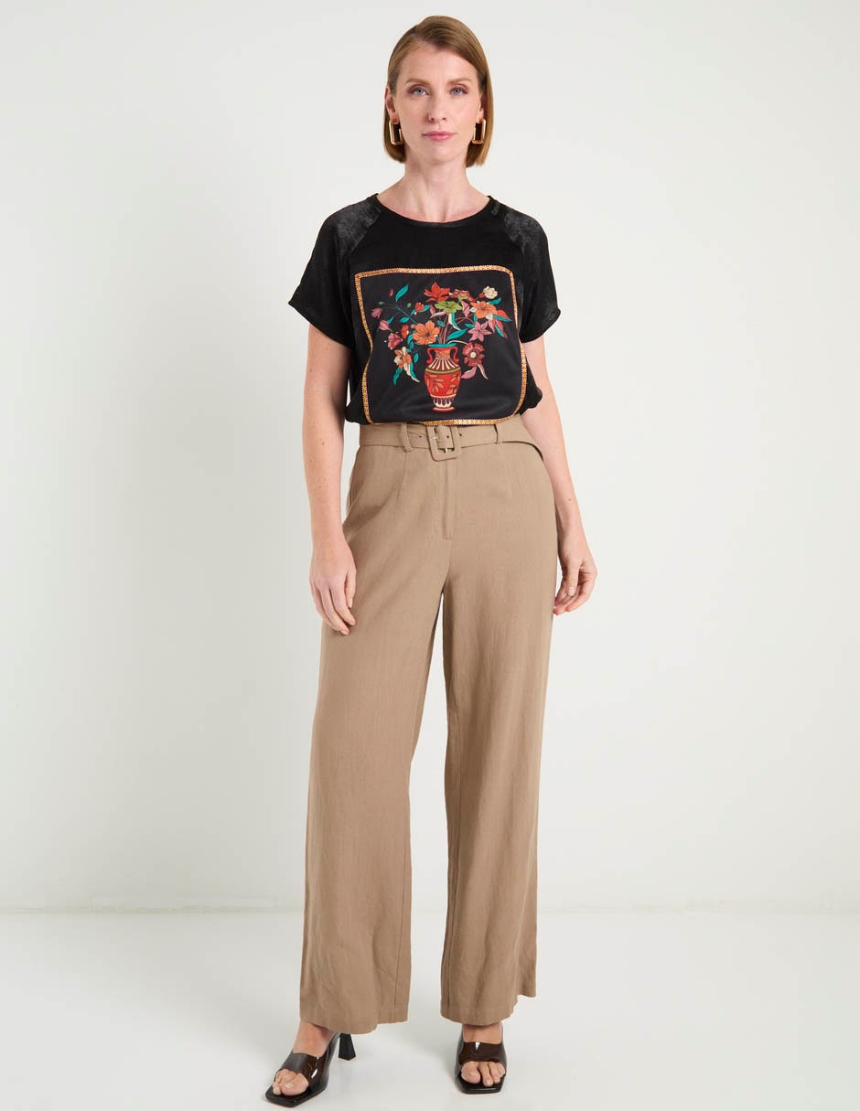 Blusa manga corta para mujer 9
