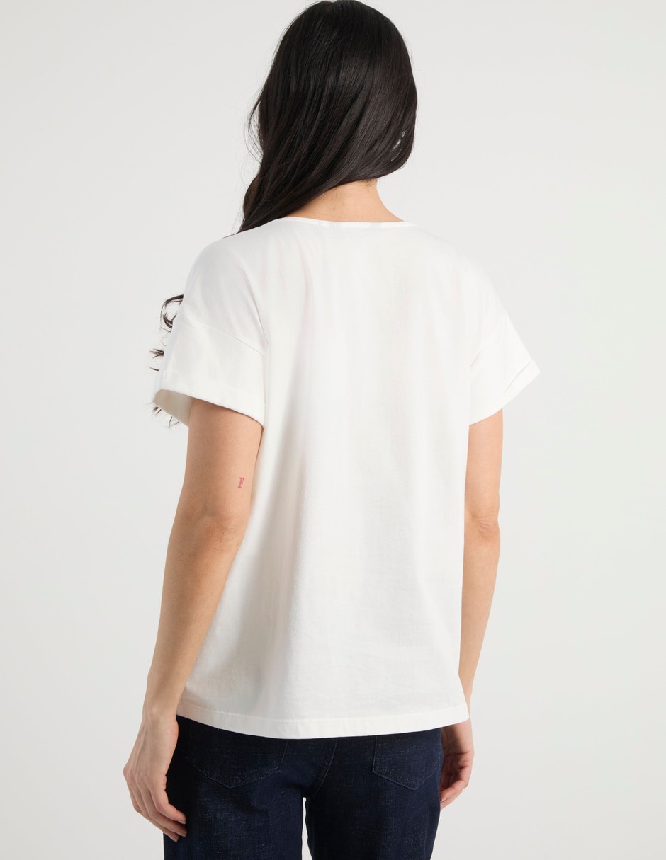 Blusa manga corta para mujer 6
