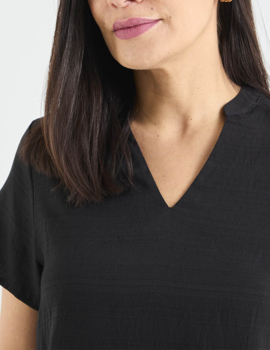 Blusa manga corta para mujer 9