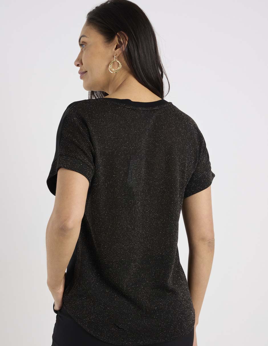 Blusa Lieb manga corta para mujer