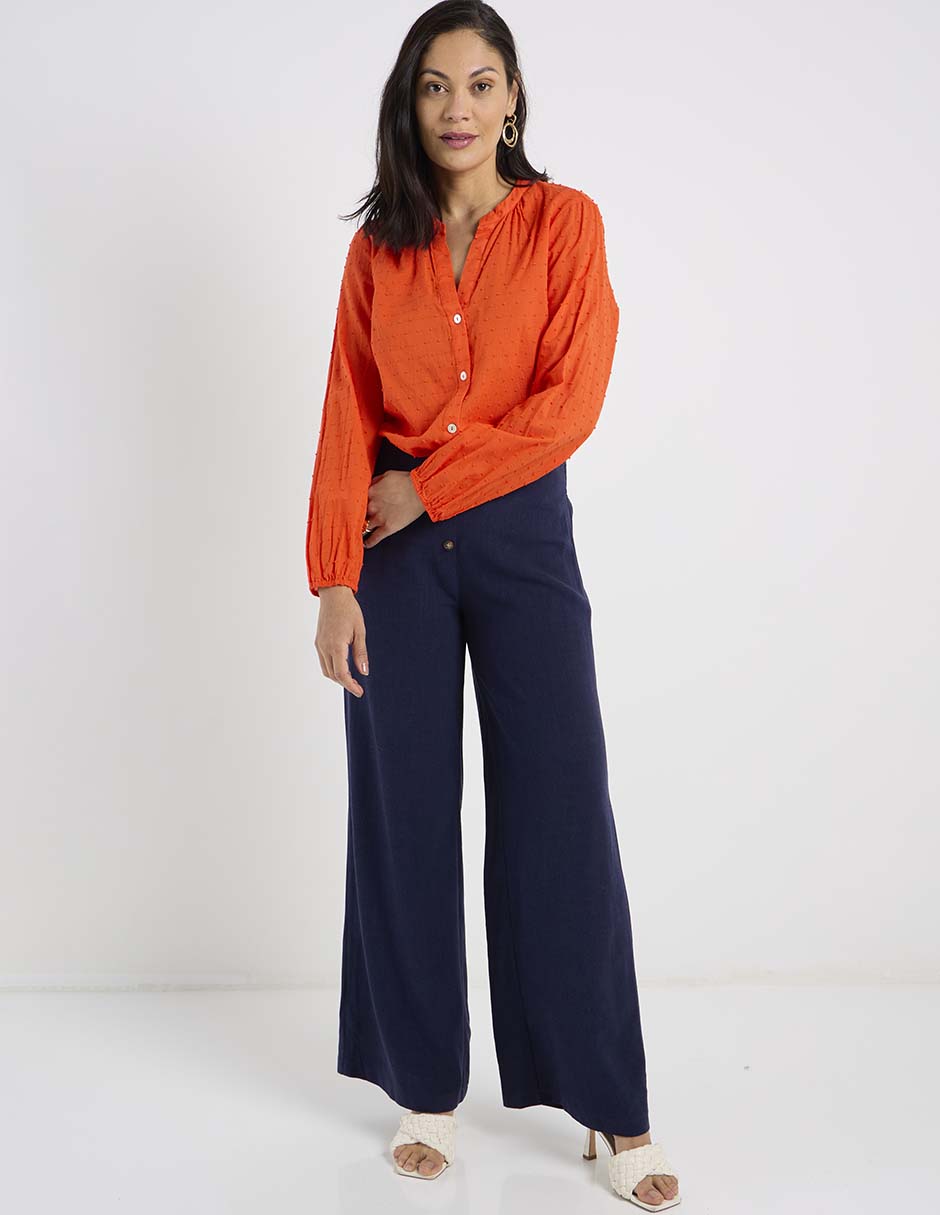Blusa Lieb manga larga para mujer
