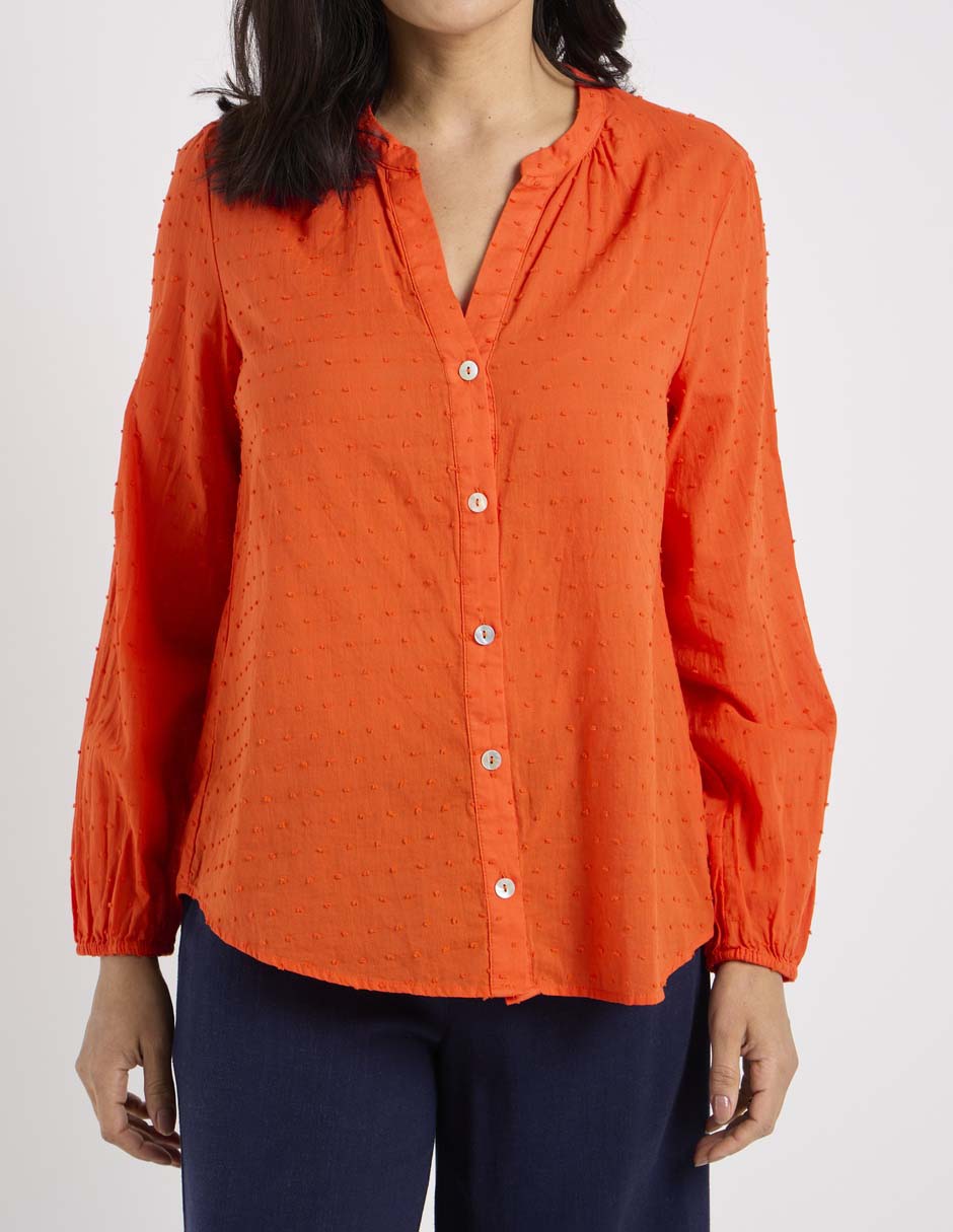 Blusa Lieb manga larga para mujer