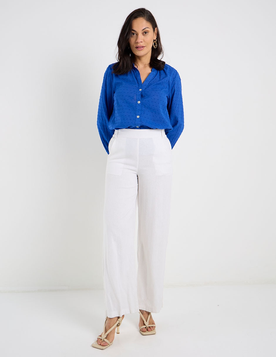 Blusa manga larga para mujer 6