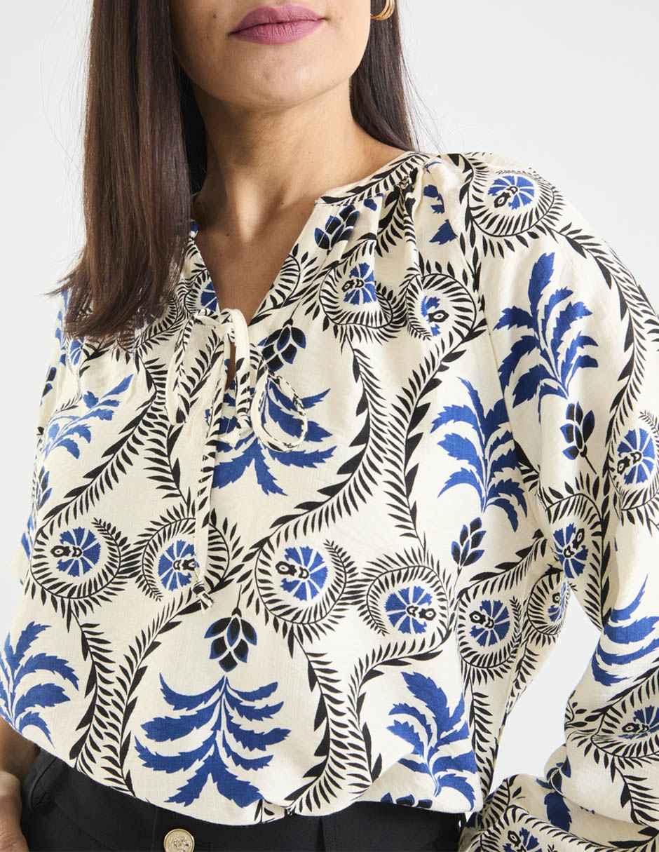 Blusa manga larga para mujer 10