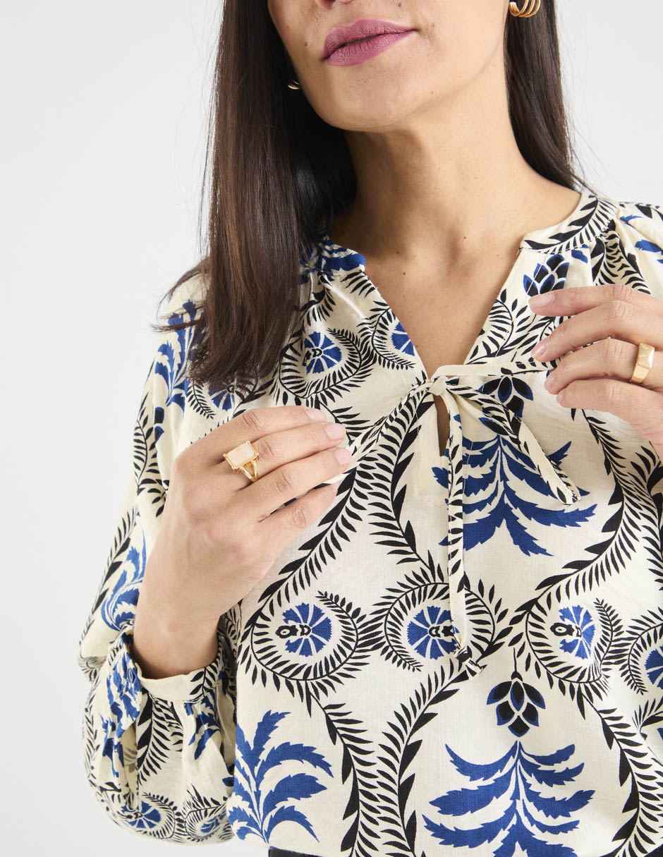 Blusa manga larga para mujer 11
