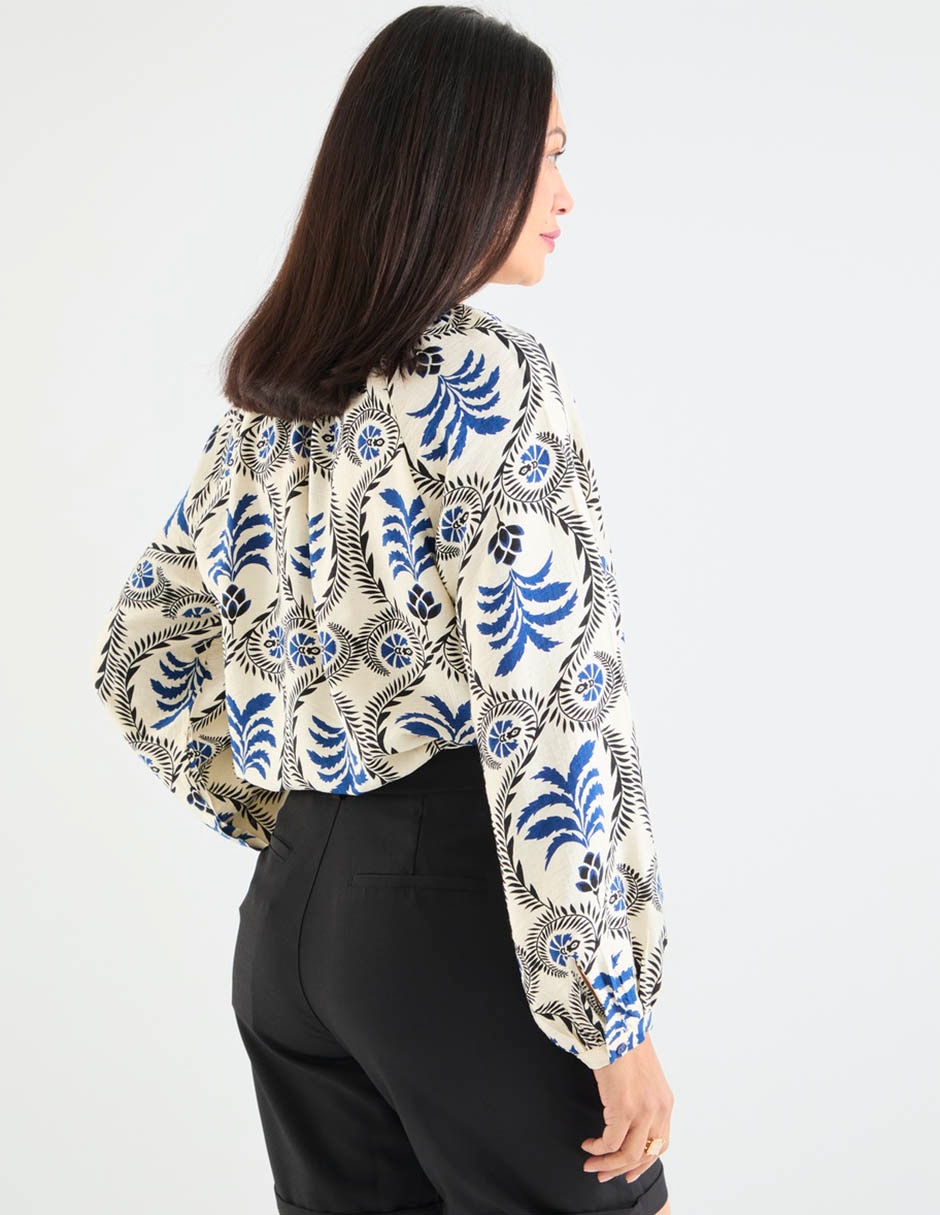 Blusa manga larga para mujer 12
