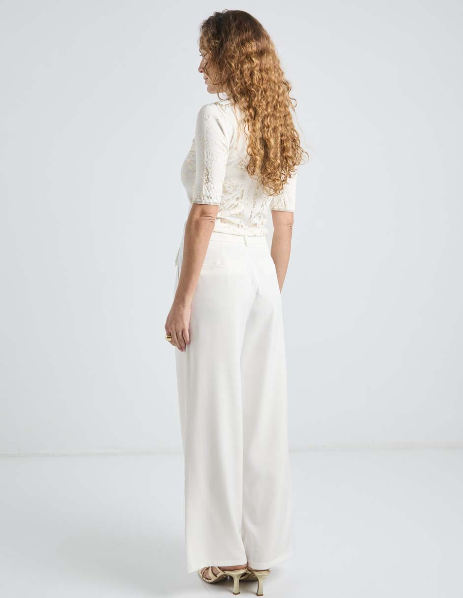 Pantalón relaxed ampio para mujer 6
