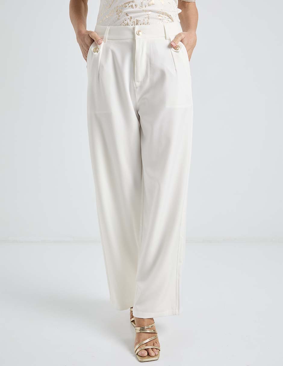 Pantalón relaxed ampio para mujer