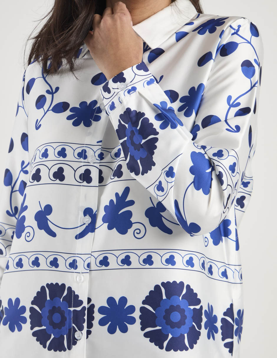 Blusa manga larga para mujer 10