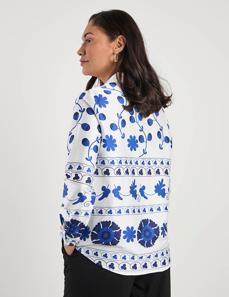 Blusa manga larga para mujer 11