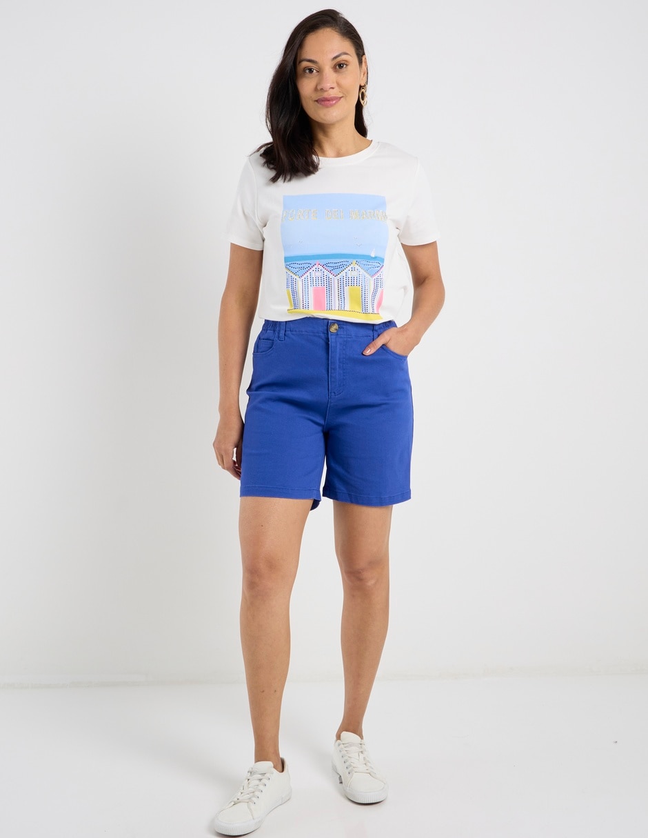 Blusa manga corta para mujer 9