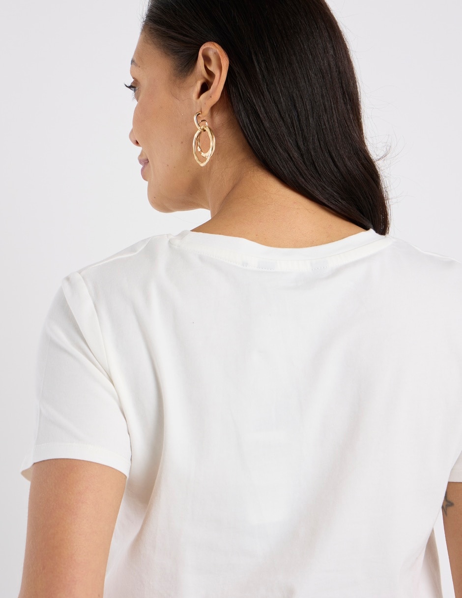 Blusa manga corta para mujer 12