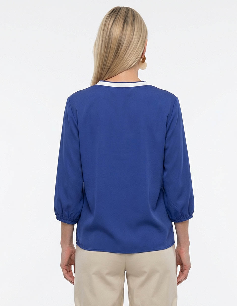 Blusa manga 3/4 para mujer 5