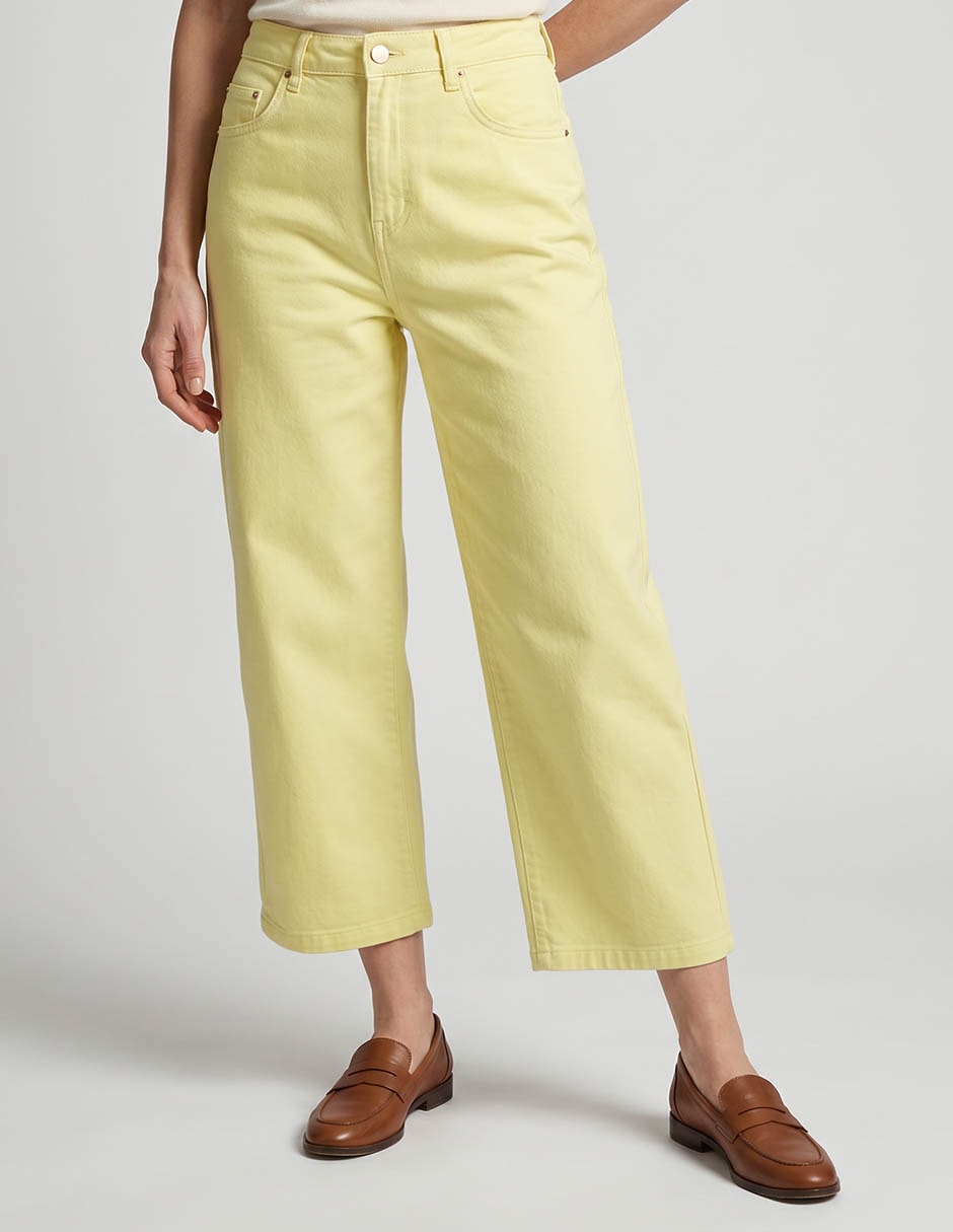 Pantalón capri straight para mujer 1