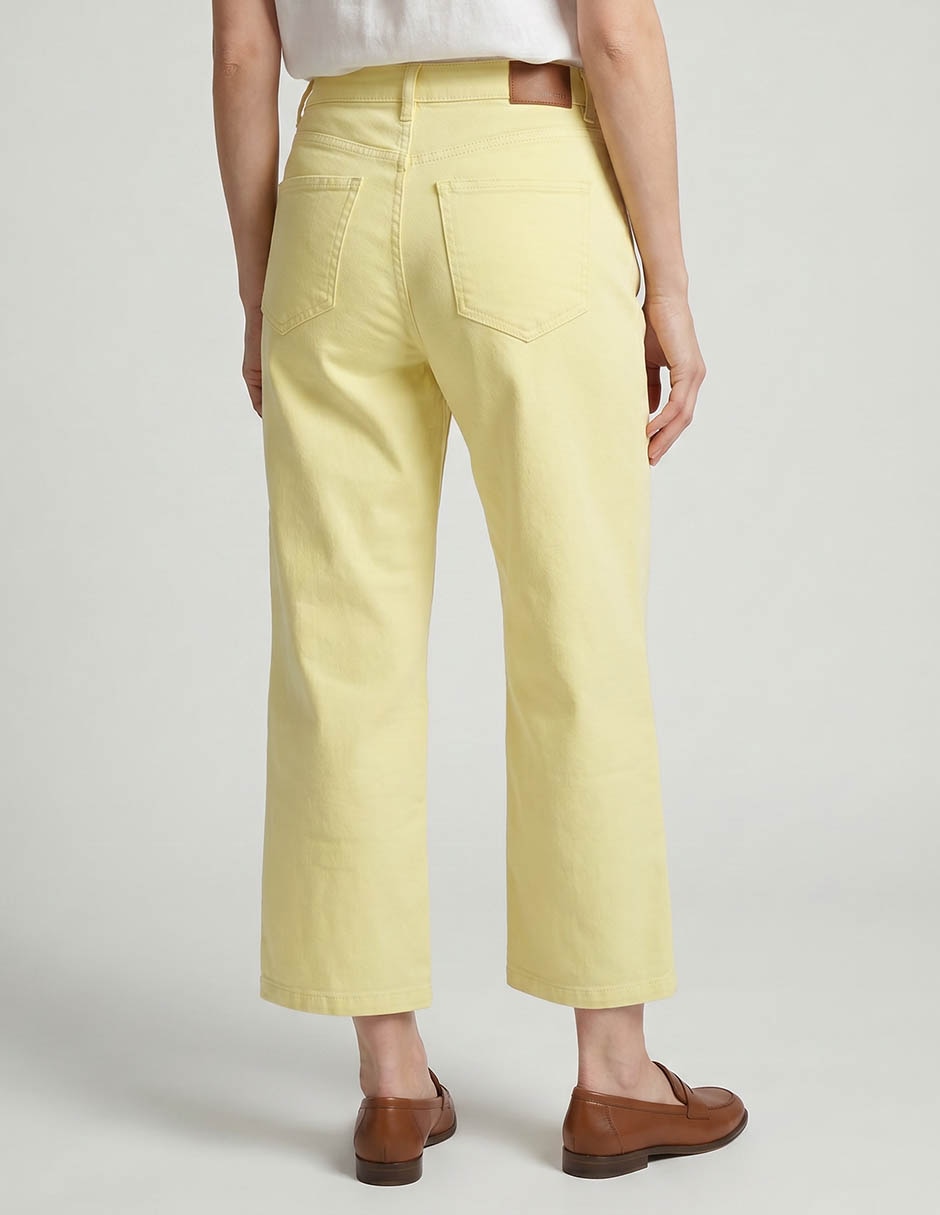 Pantalón capri straight para mujer 2