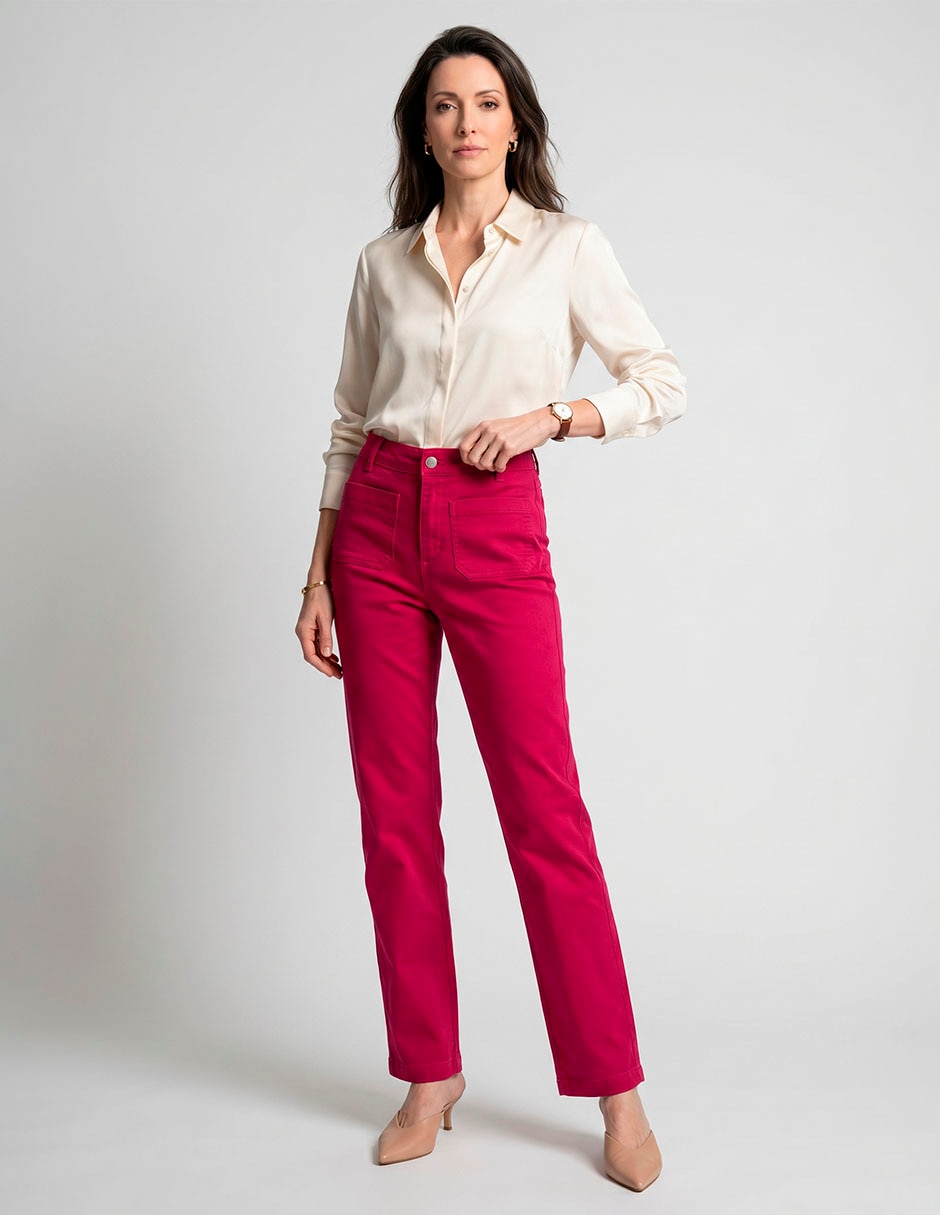 Pantalón chino para mujer 1