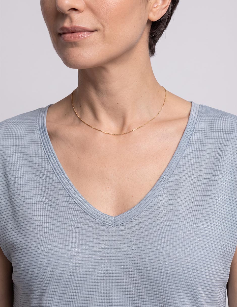 Blusa manga corta para mujer 3