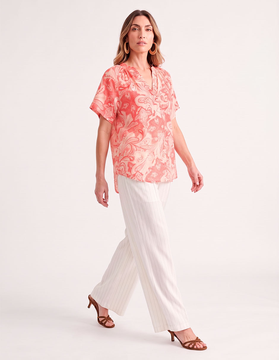 Blusa manga corta para mujer Blusa manga corta para mujer