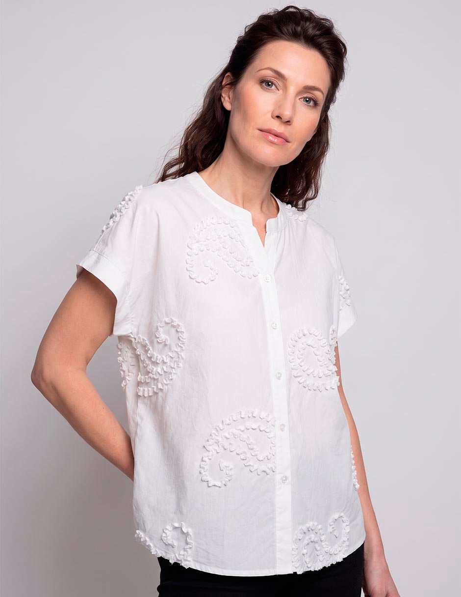 Blusa manga corta para mujer Blusa manga corta para mujer