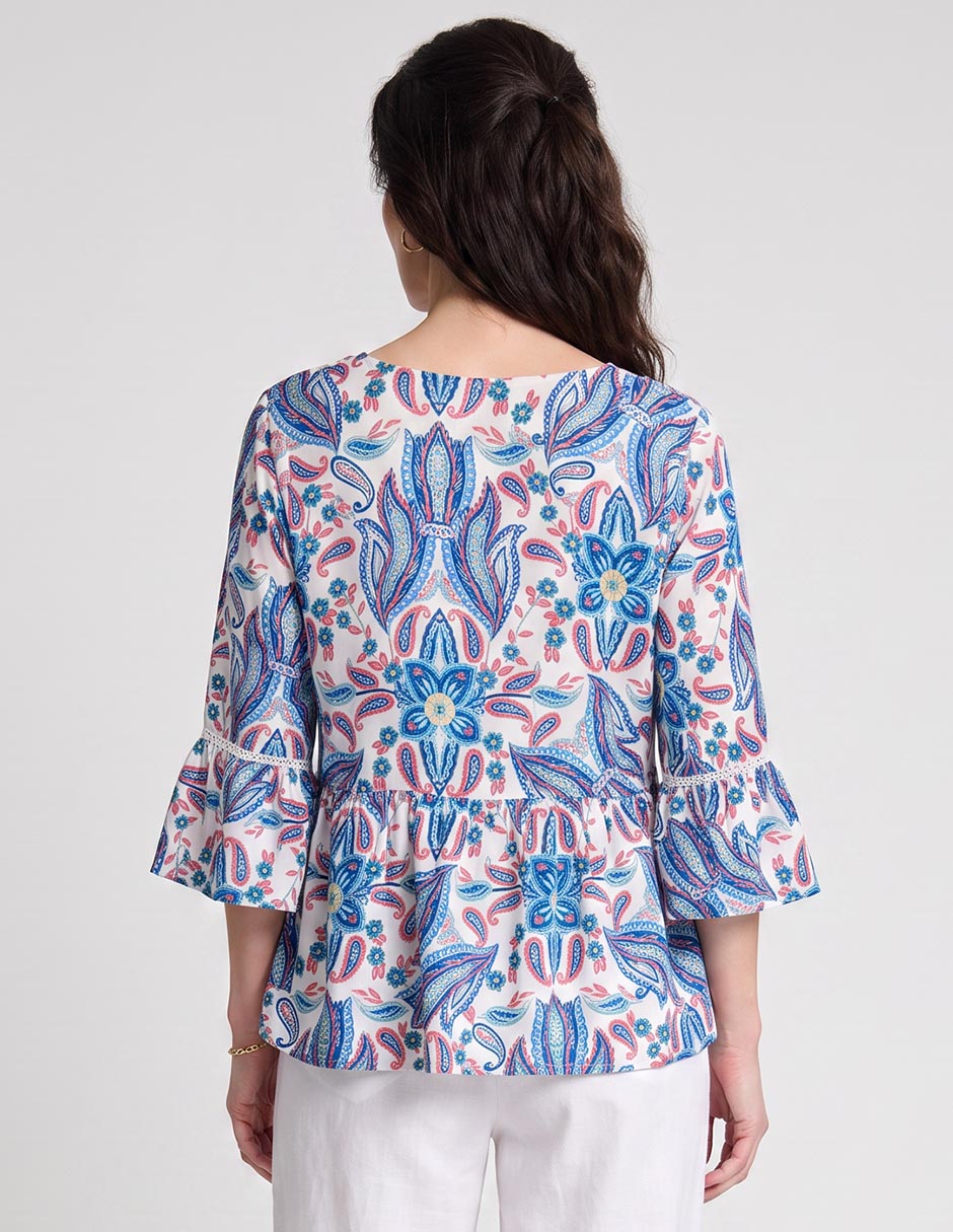 Blusa manga 3/4 para mujer 3