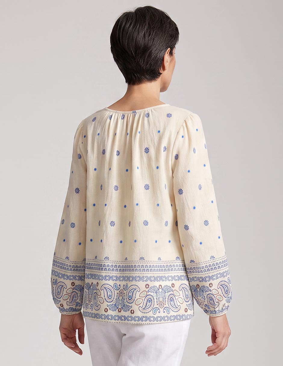 Blusa manga larga para mujer 3