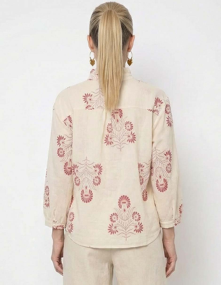 Blusa manga 3/4 para mujer 8