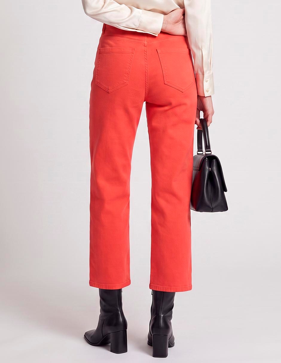 Pantalón capri straight para mujer 2