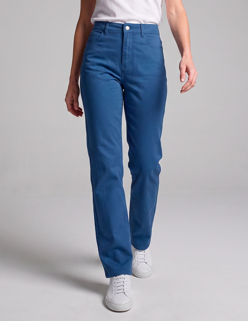 Pantalón chino slim para mujer Pantalón chino slim para mujer
