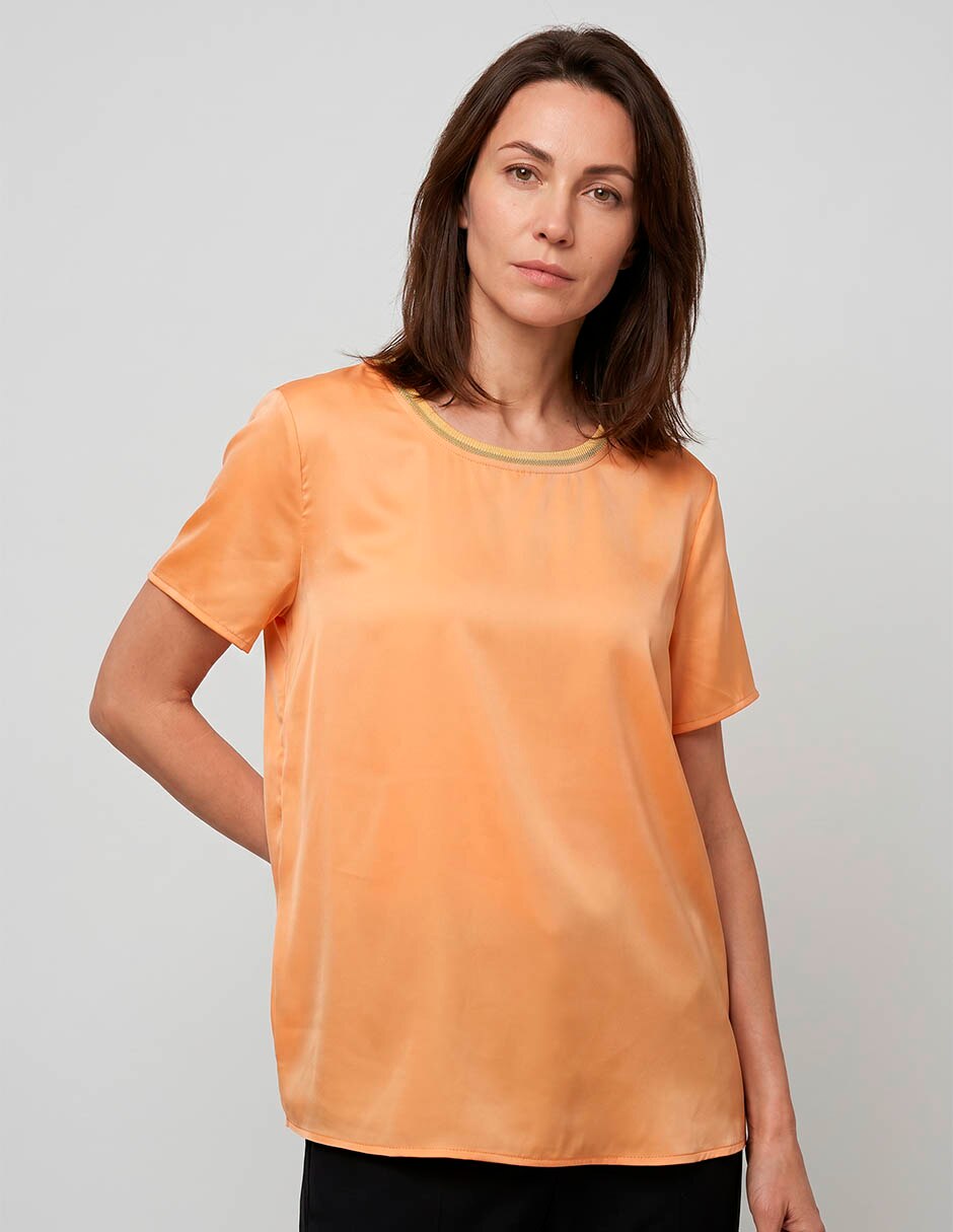 Blusa manga corta para mujer Blusa manga corta para mujer